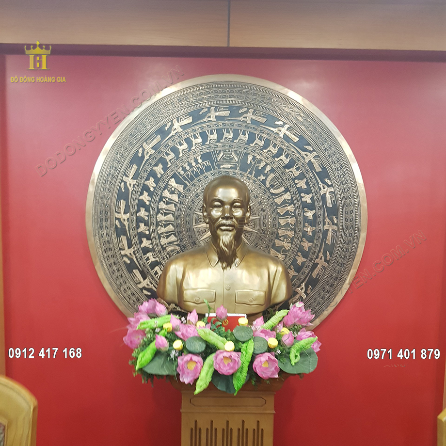 Mặt Trống Đồng V&agrave;ng Đ&uacute;c 1M27